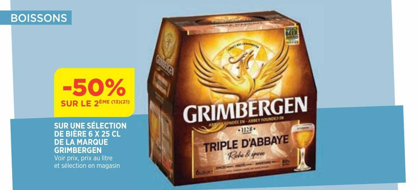 Bière 6 X 25 Cl De La Marque Grimbergen