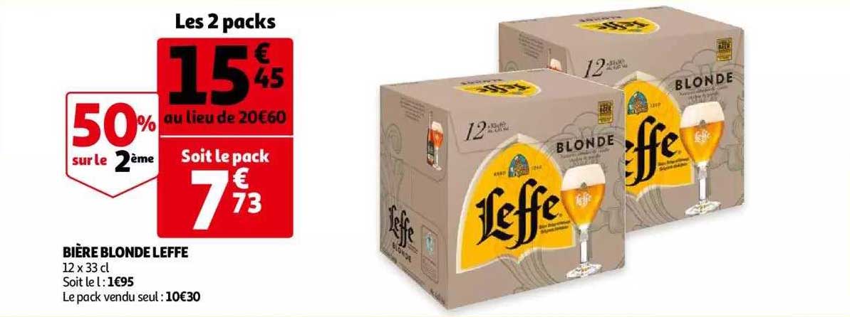 Bière Blonde Leffe