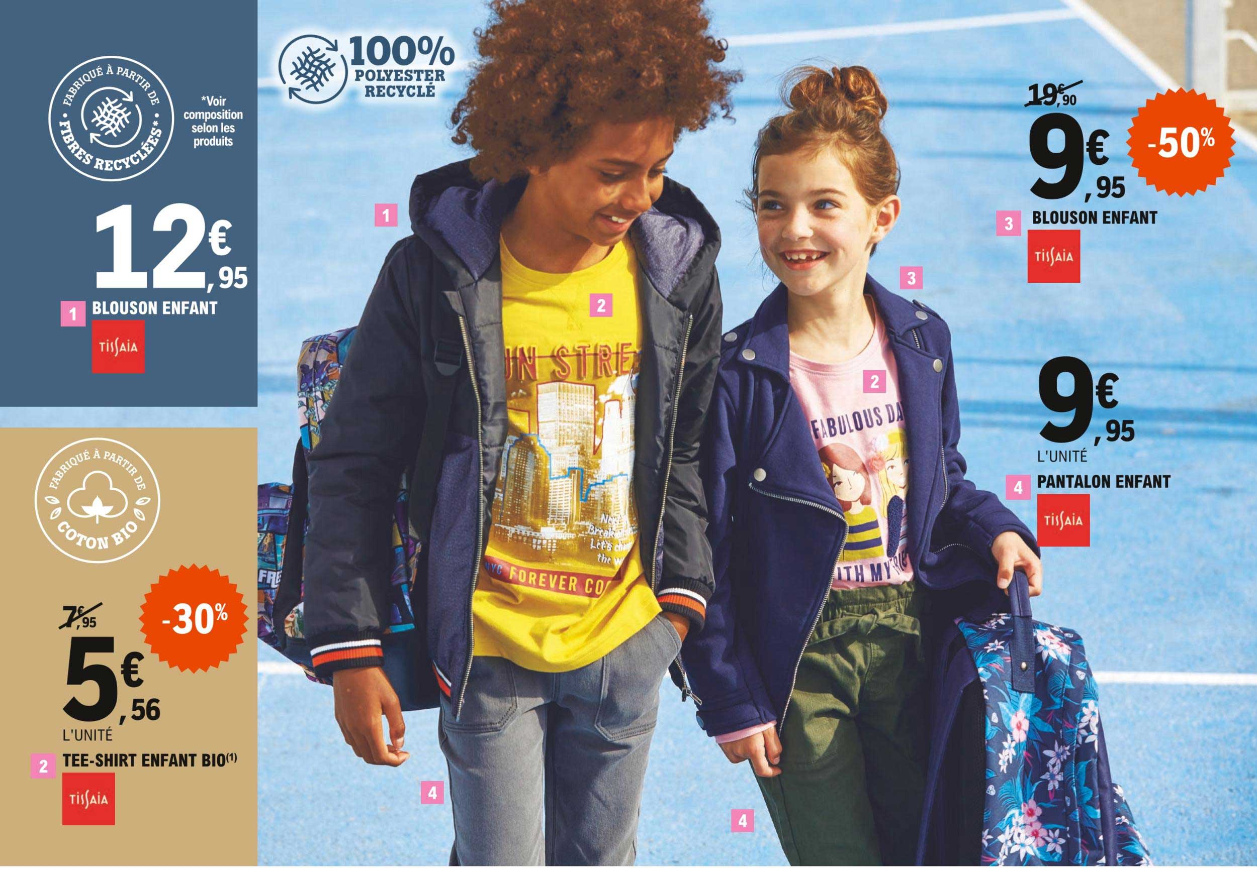 blouson enfant, tee-shirt enfant bio, blouson enfant, pantalon enfant