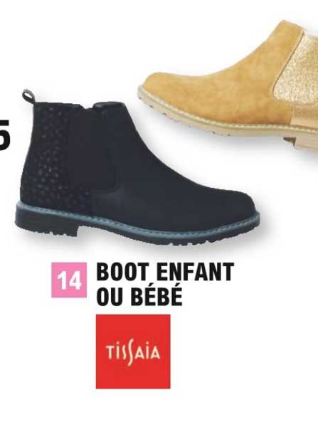 boot enfant ou bébé tissaia