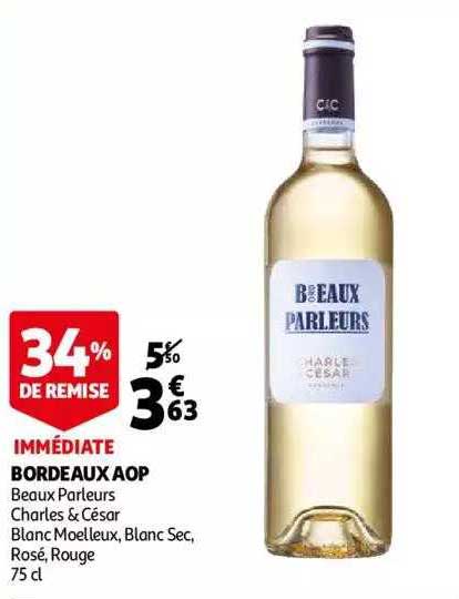 Bordeaux Aop Beaux Parleurs Charles & César