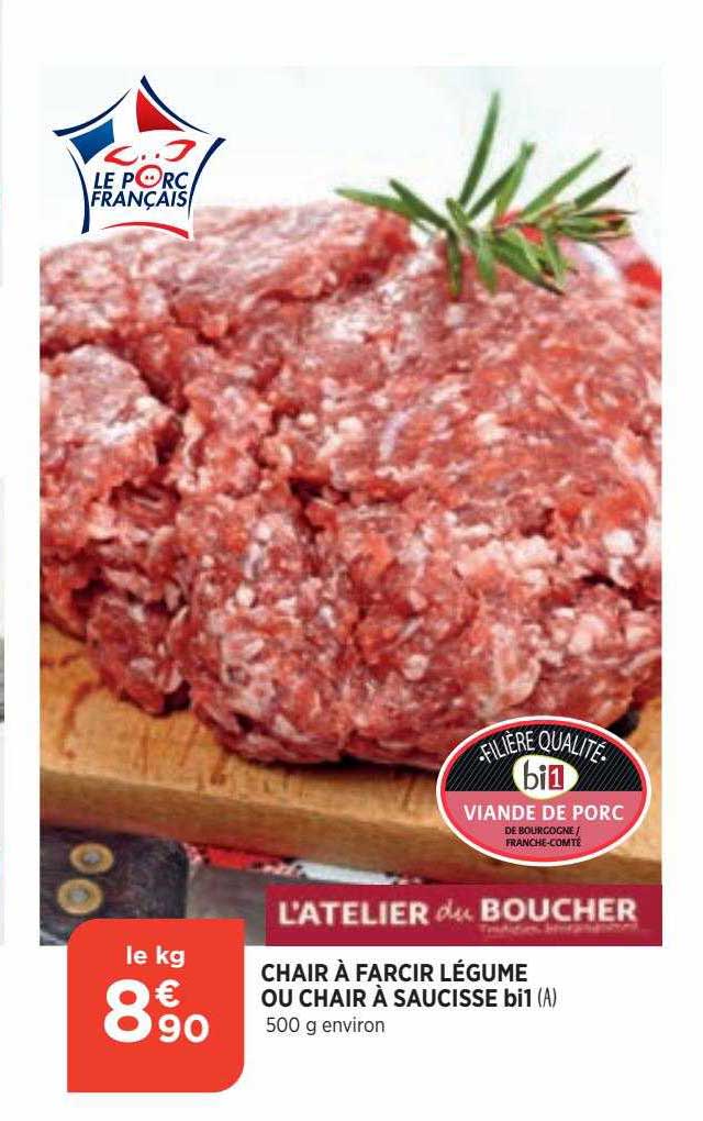 Chair à Farcir Légume Ou Chair à Saucisse Bi1