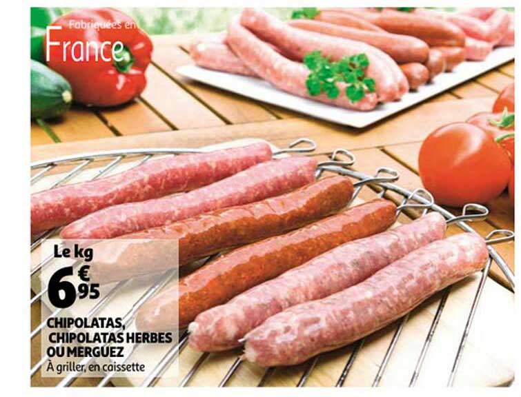 Chipolatas, Chipolatas Herbes Ou Merguez