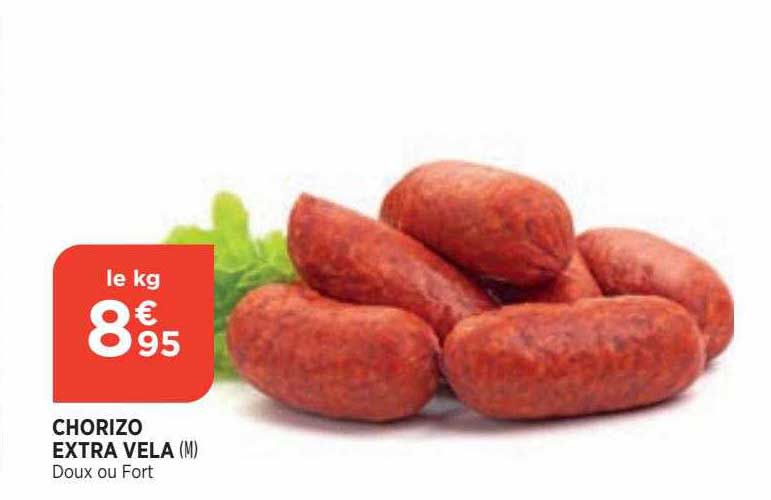 chorizo extra vela