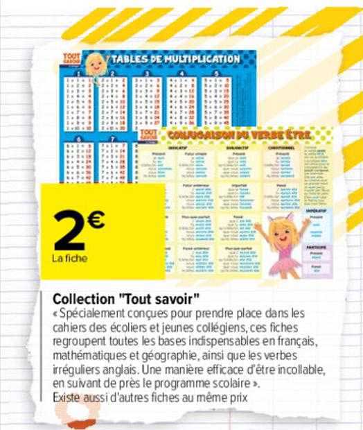 collection "tout savoir"