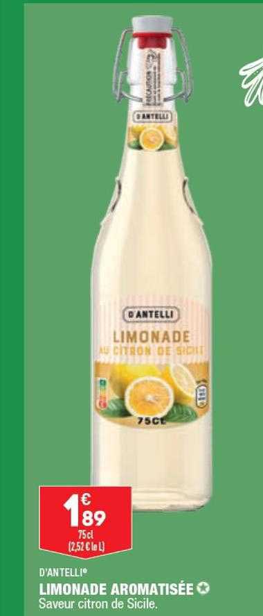 D'antelli Limonade Aromatisée