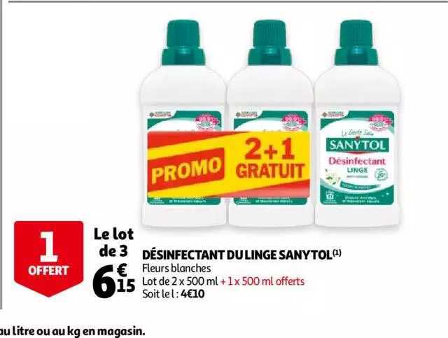 Désinfectant Du Linge Sanytol