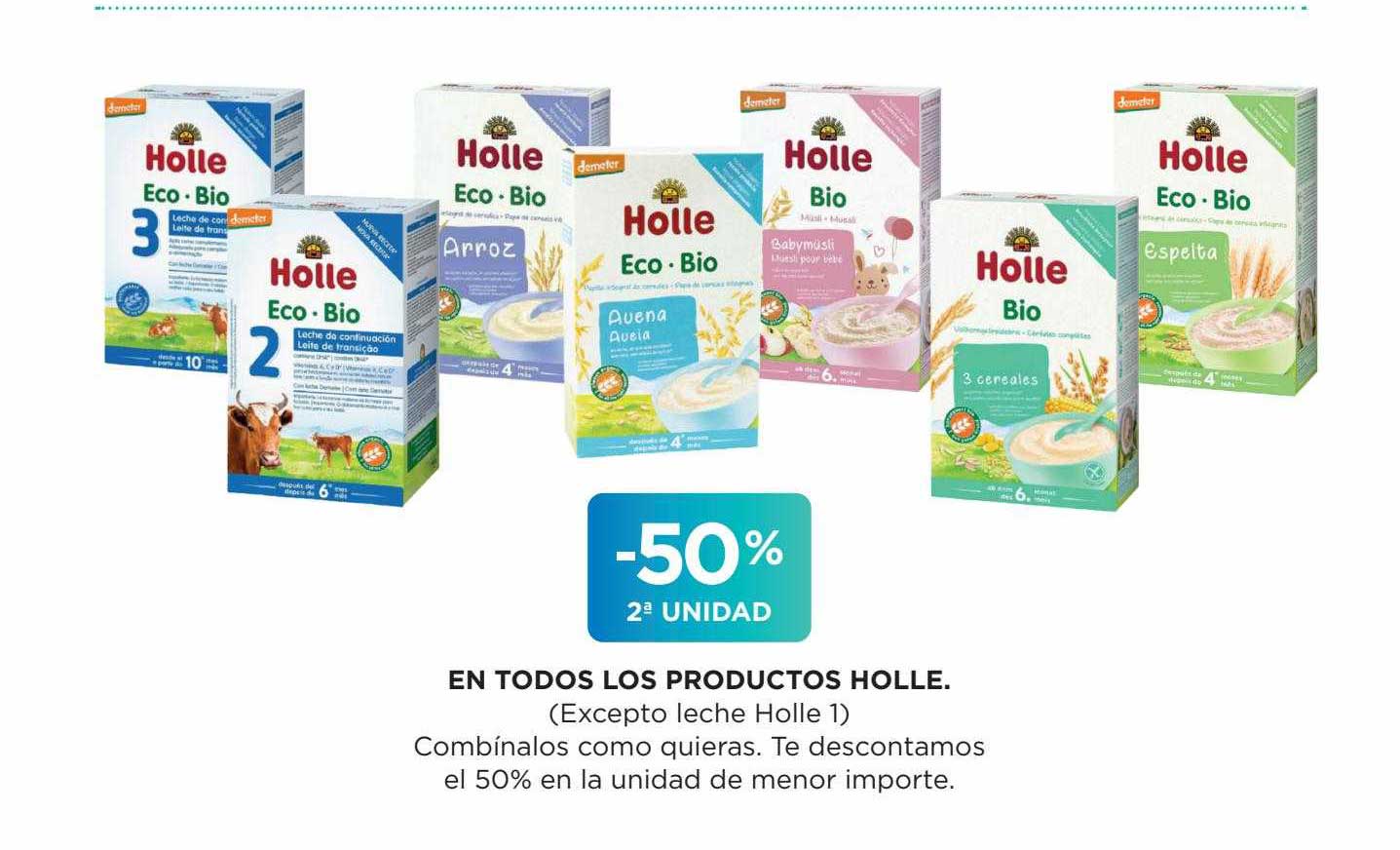 en todos los productos holle