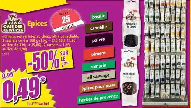 épices oase der gewürze