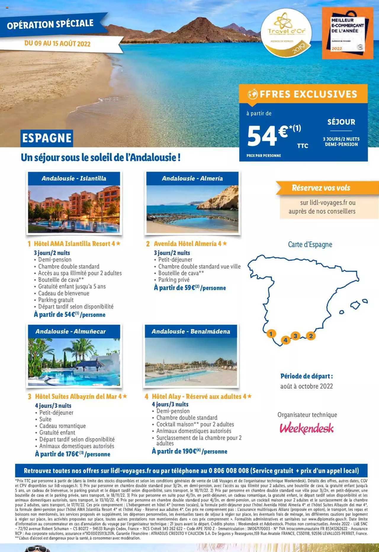 espagne : un séjour sous le soleil de l'andalouisie