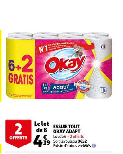 essuie tout okay adapt