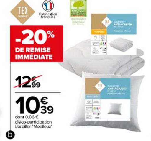 l'oreiller "moelleux"