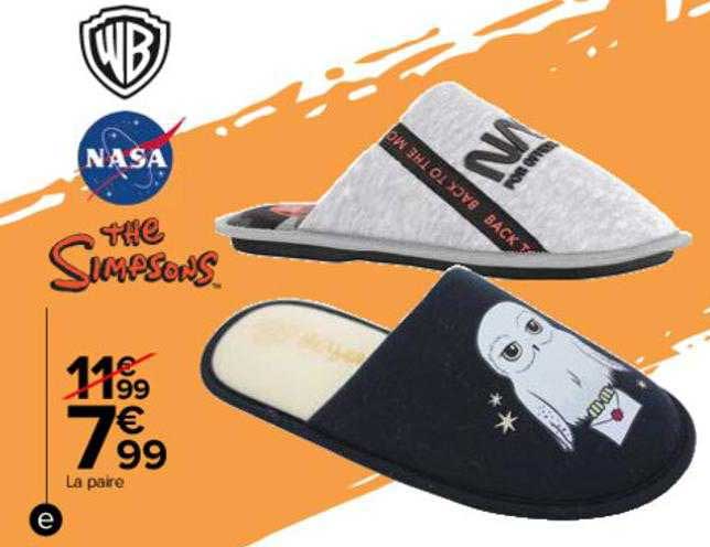 la paire wb, nasa, the simpsons