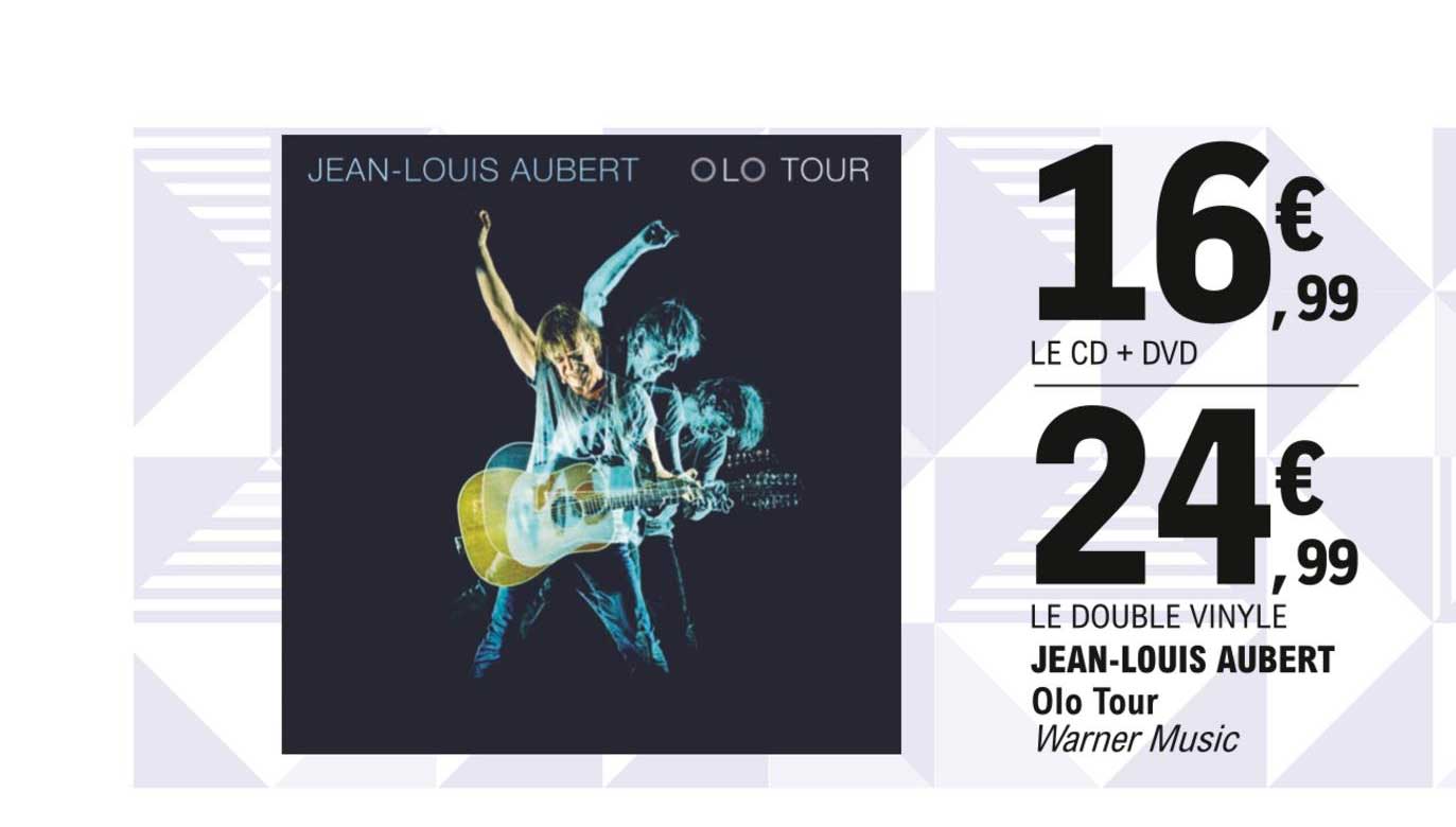 le double vinyle : jean-louis aubert olo tour