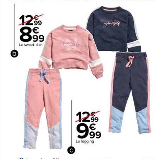 Le Sweat-shirt, Le Legging