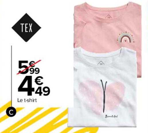 le t-shirt tex