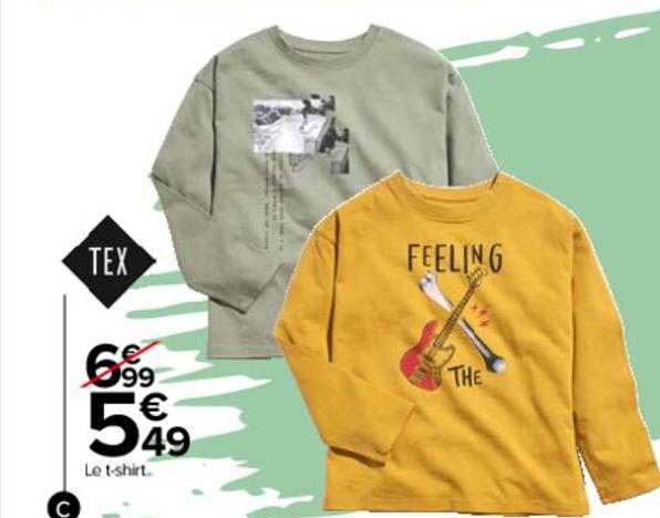 le t-shirt tex