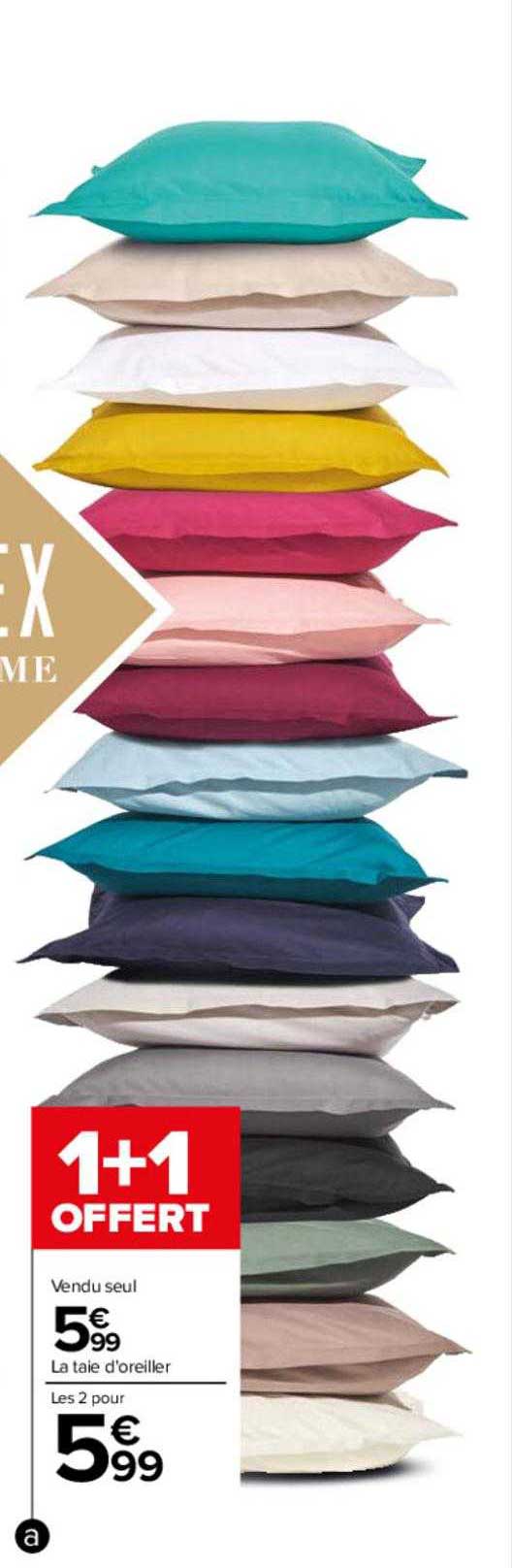 le taie d'oreiller tex home