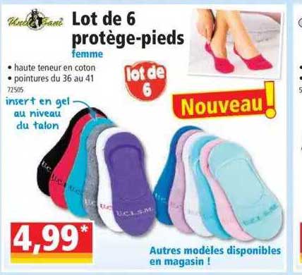 lot de 6 protège-pieds uncle sam