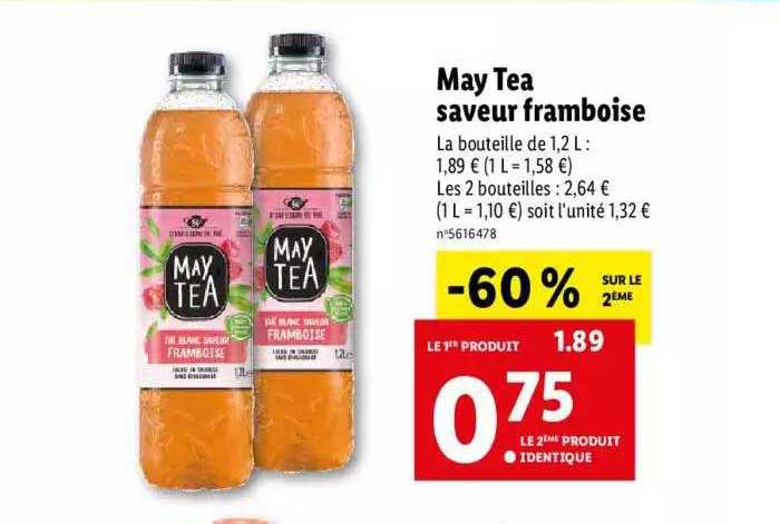 may tea saveur framboise