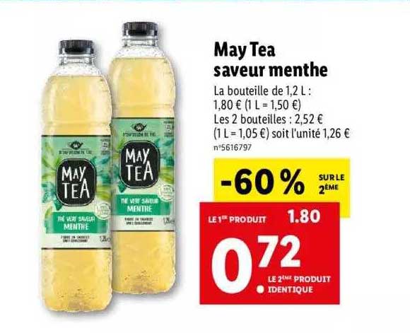 may tea saveur menthe