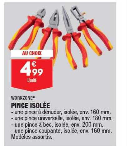 pince isolée workzone