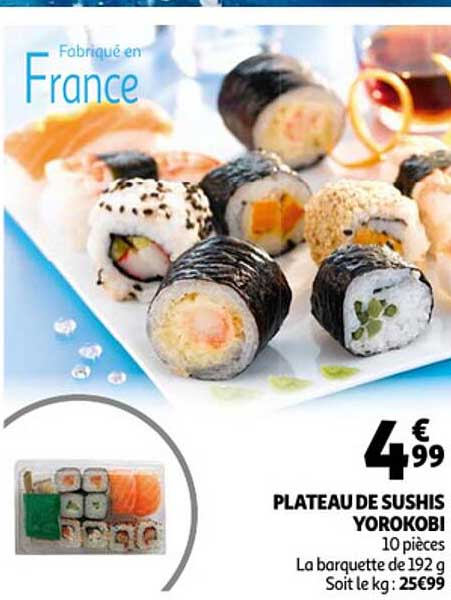 Plateau De Sushis Yorokobi