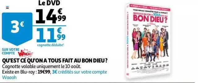 qu'est ce qu'on a tous fait au bon dieu ?