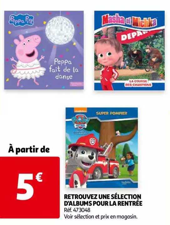 retrouvez une sélection d'albums pour la rentrée