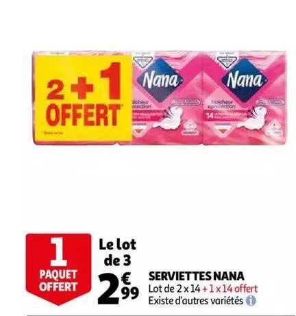 Serviettes Nana