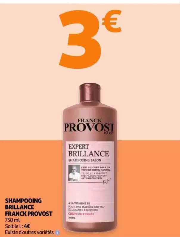 shampooing brillance franck provost
