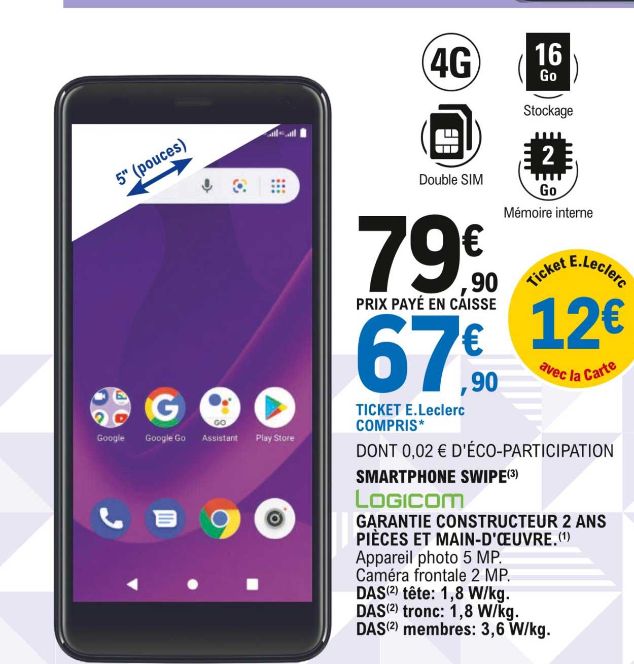 smartphone swipe logicom