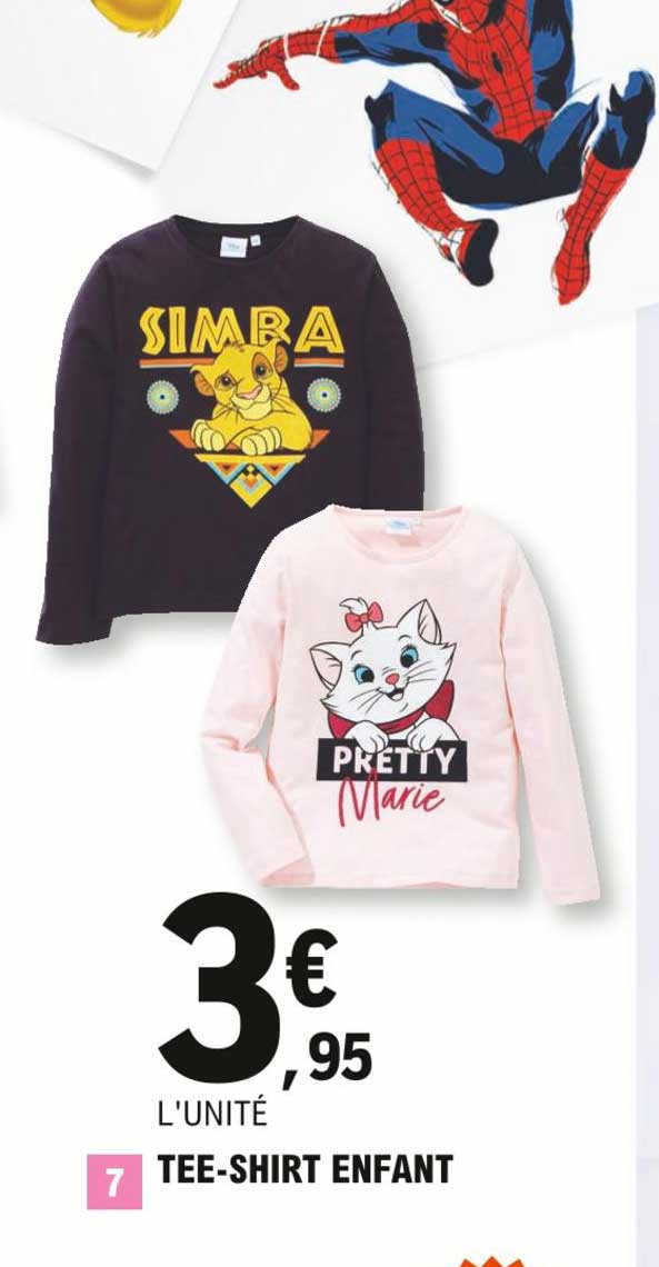 tee-shirt enfant