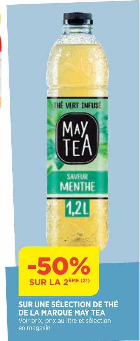 thé de la marque may tea