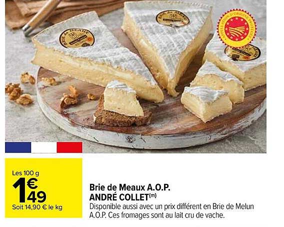 brie de meaux a.o.p. andré collet