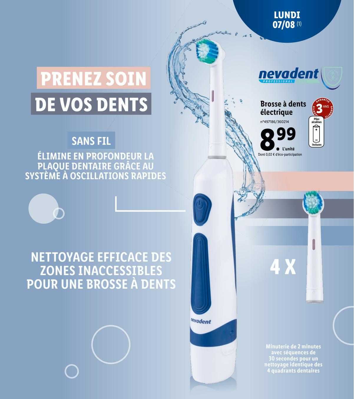 Brosse à Dents électrique Nevodent
