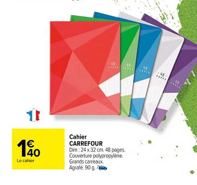 Cahier Carrefour
