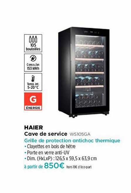 Cave De Service Haier