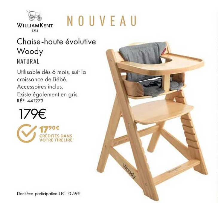 chaise-haute évolutive woody