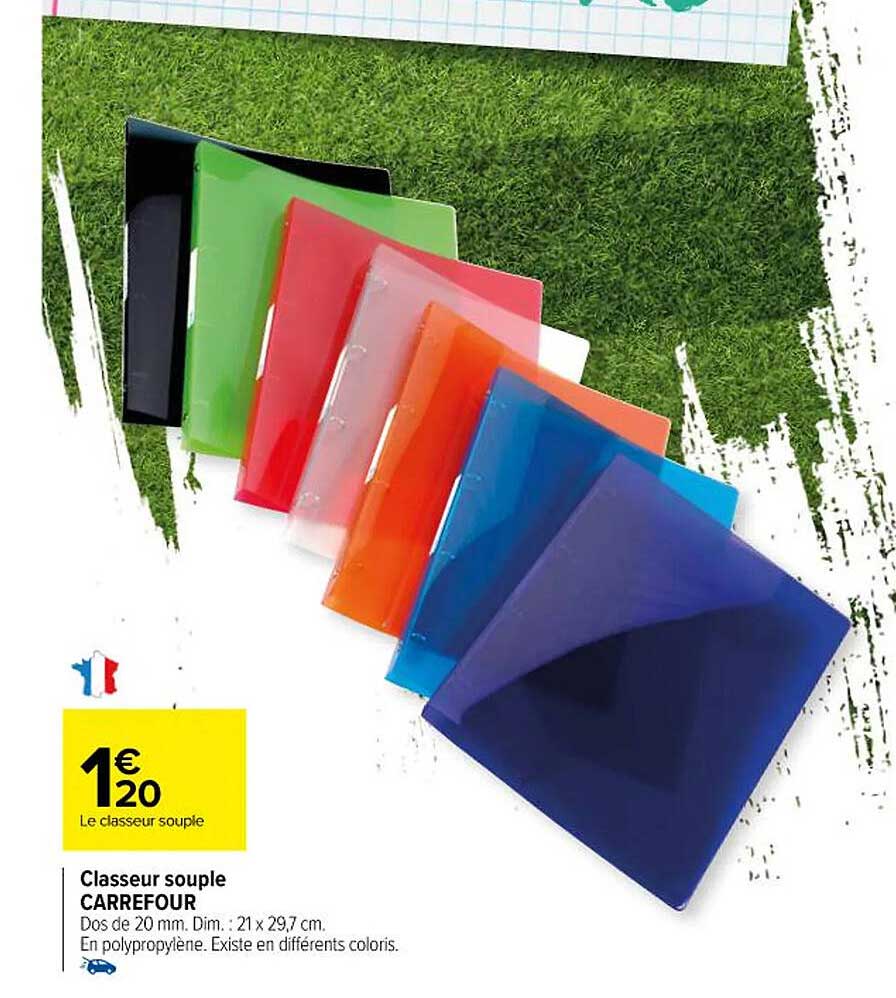 Classeur Souple Carrefour