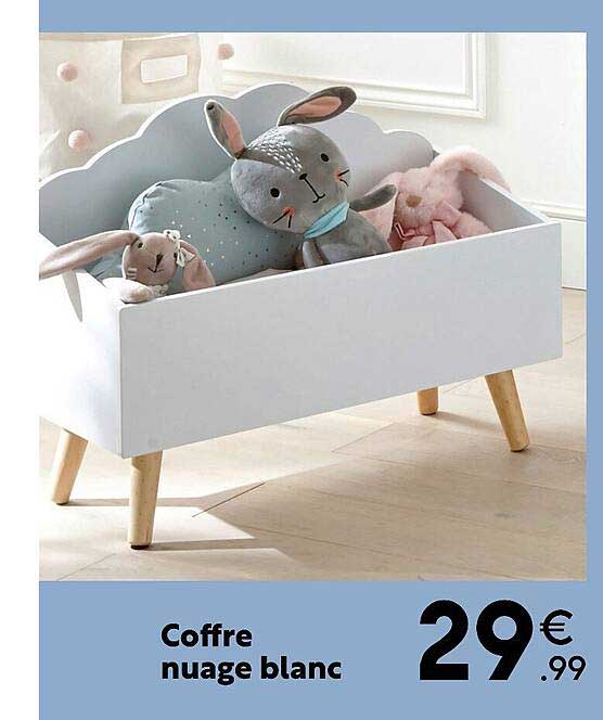 Coffre Nuage Blanc