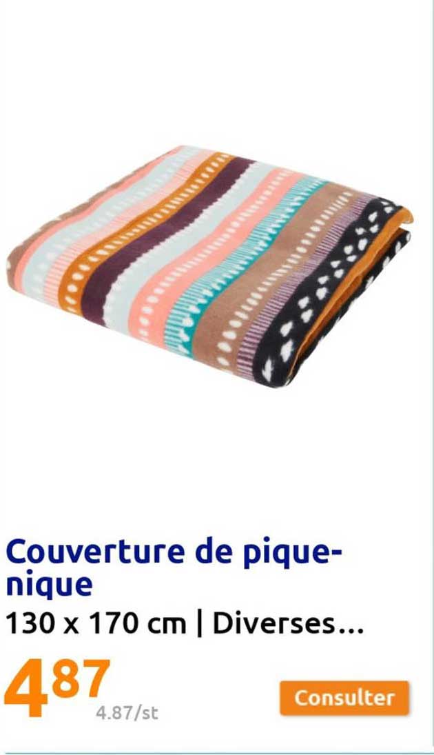 couverture de pique-nique