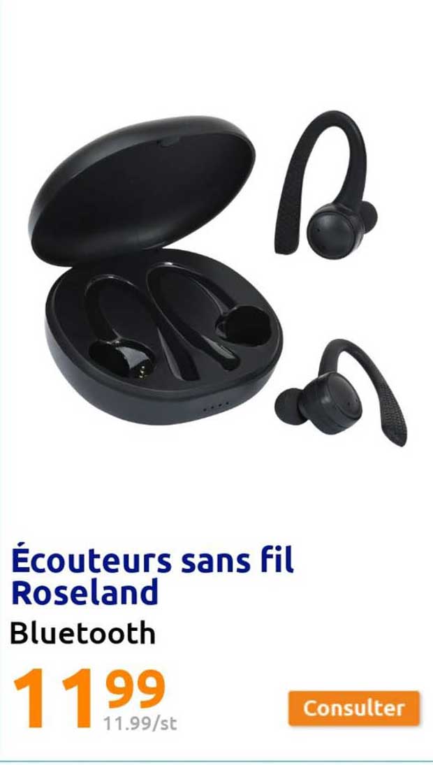 écouteurs sans fil roseland
