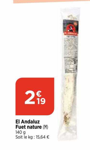 el andaluz fuet nature