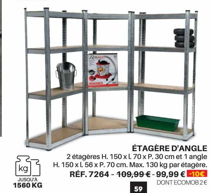 étagère D'angle
