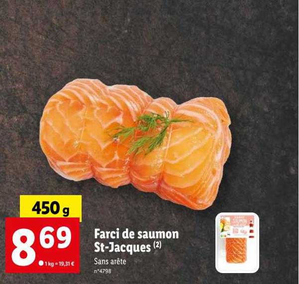 farci de saumon st-jacques