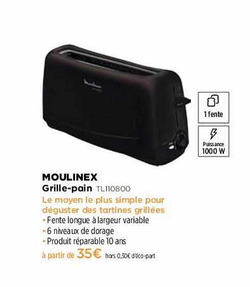 Grille-pain Moulinex