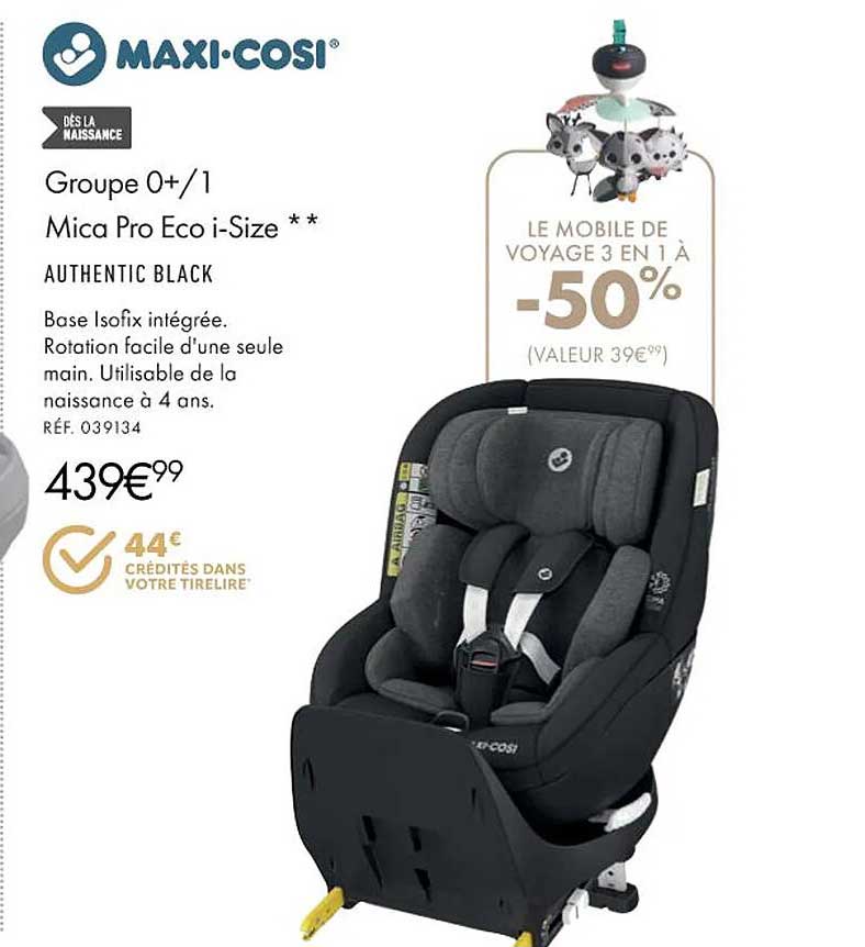 groupe 0+/1 mica pro éco i-size