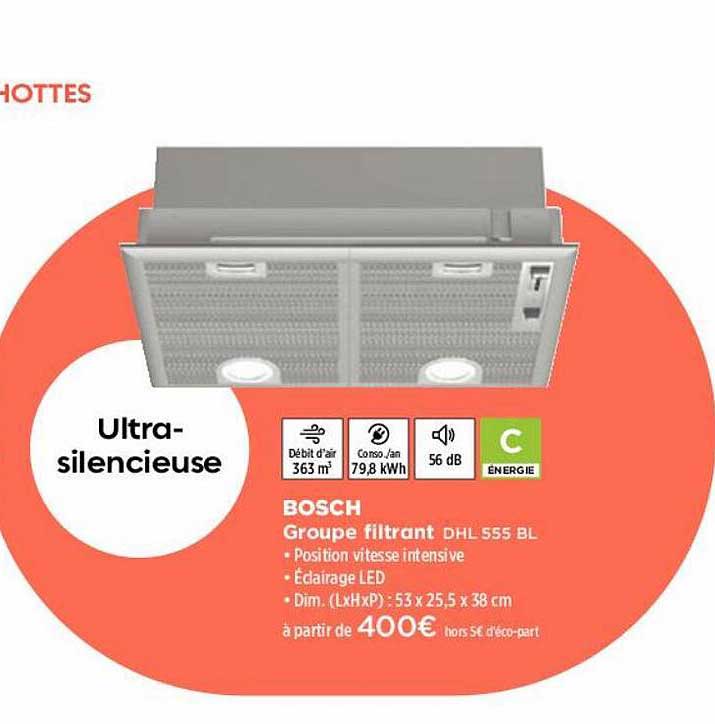 groupe filtrant bosch