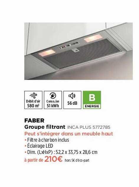 groupe filtrant faber